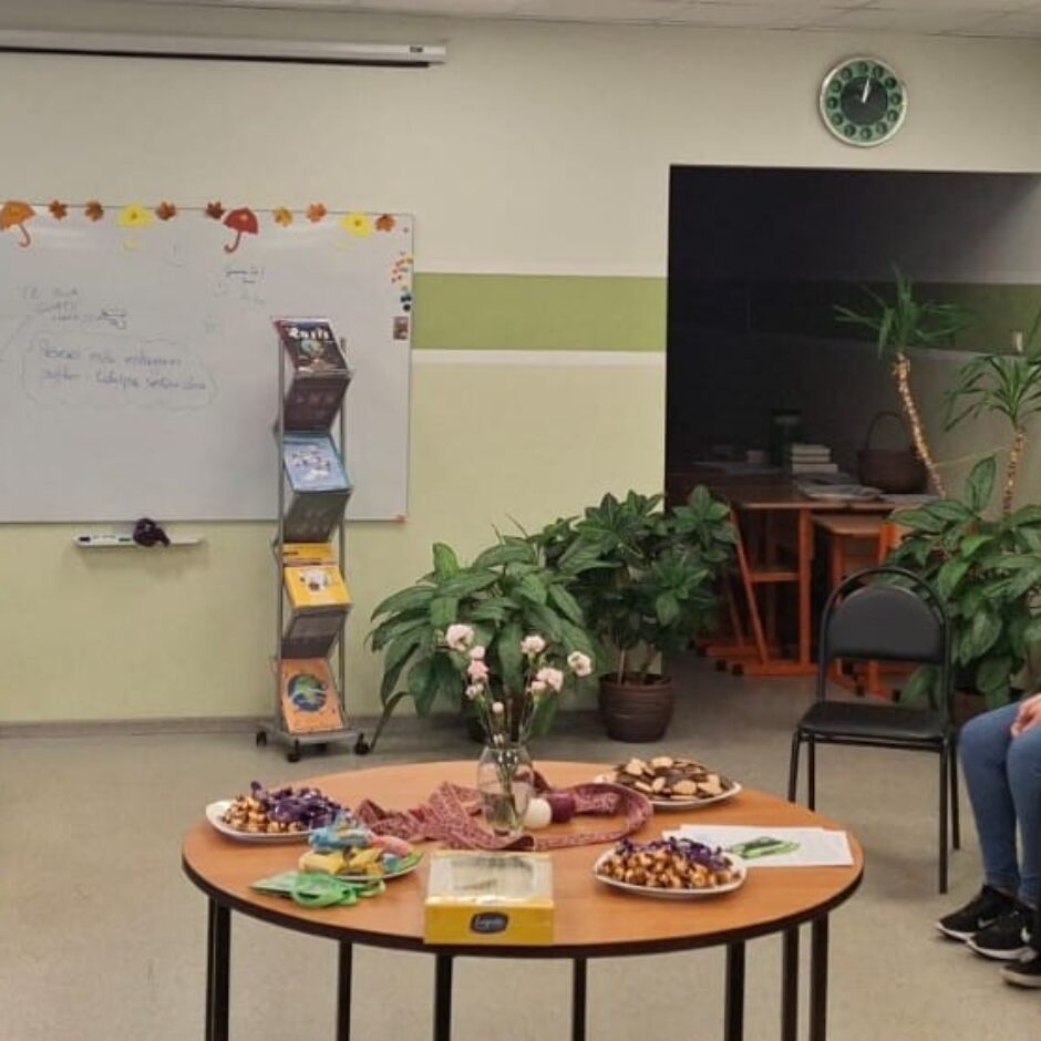 Skolēni tiekas pieredzes apmaiņā