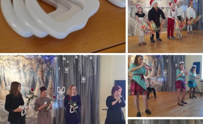 Bilžu kolāža no koncerta