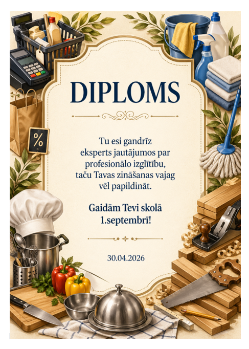 Diploms par dalību